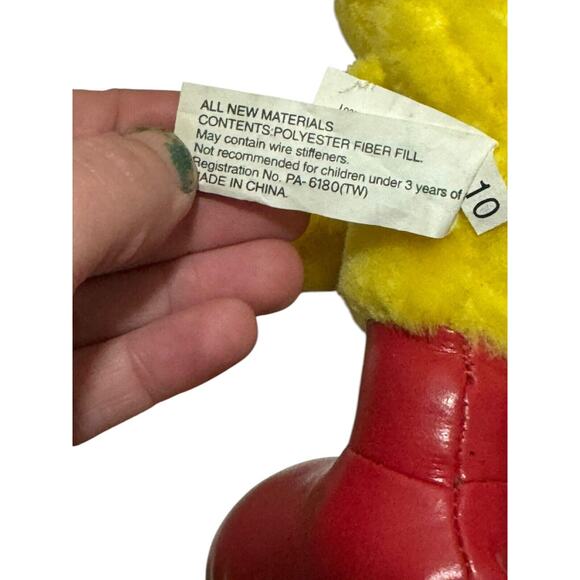 Looney Tunes 1997 Tweety Ice Skating Christmas Hat Stuffed Plush Doll Toy 10” - Picture 8 of 11